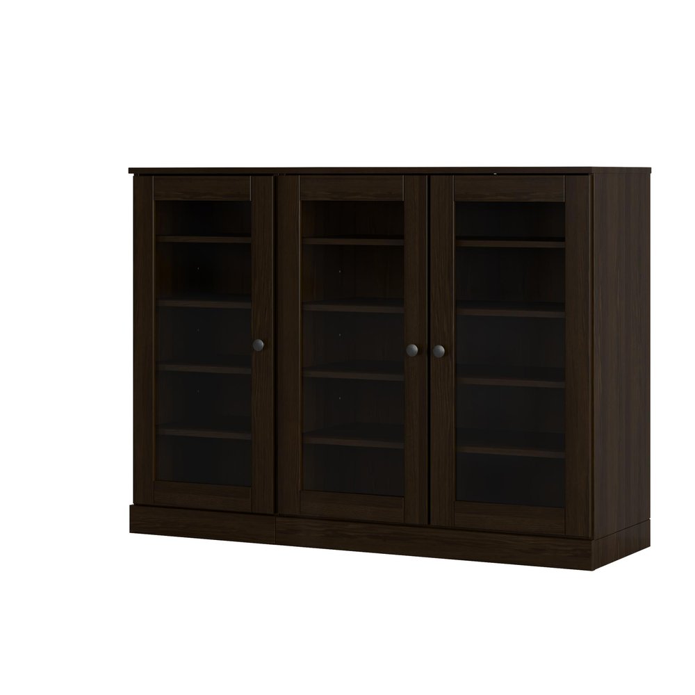 Espresso 30 Solid WoodShoe Storage Cabinet
