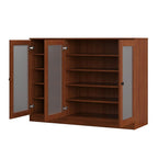Coffee 30 Solid WoodShoe Storage Cabinet