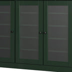 Green 30 Solid WoodShoe Storage Cabinet