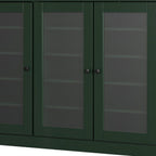 Green 30 Solid WoodShoe Storage Cabinet