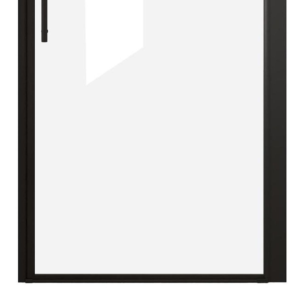 72" X 28" Aluminum and Tempered Glass Shower Door