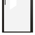 72" X 28" Aluminum and Tempered Glass Shower Door