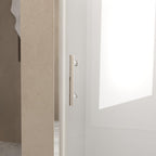 72" X 36" Aluminum and Tempered Glass Shower Door