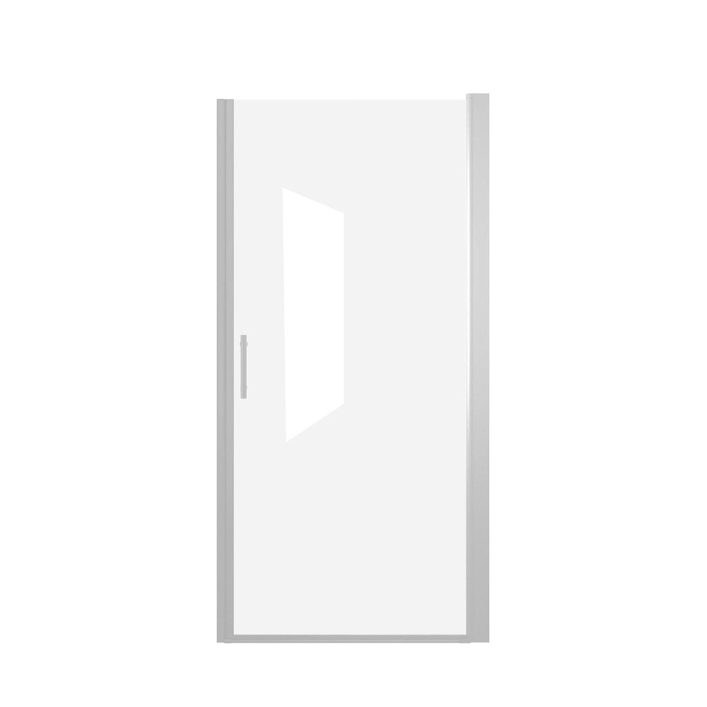 72" X 36" Aluminum and Tempered Glass Shower Door