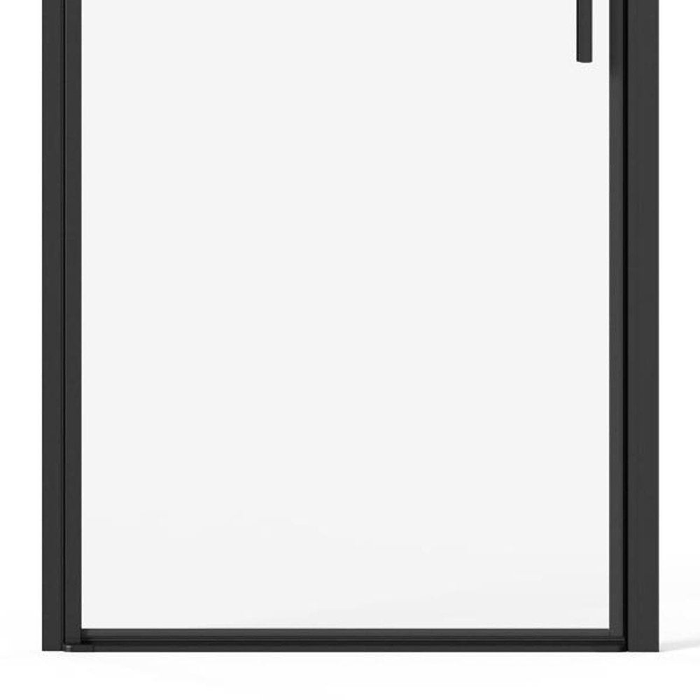 72" X 34" Aluminum and Tempered Glass Shower Door