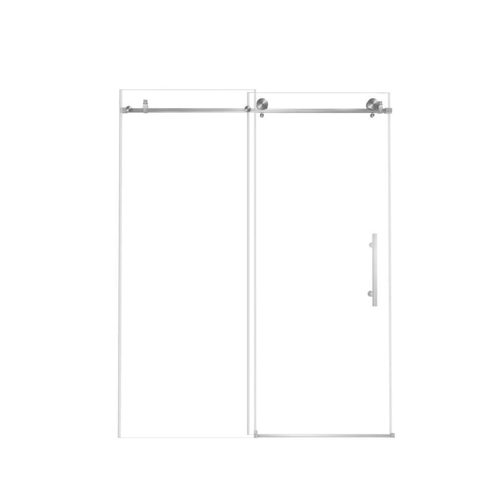 76" X 60" Tempered Glass Shower Door