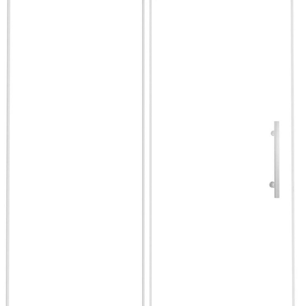 76" X 60" Tempered Glass Shower Door