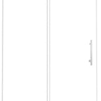 76" X 60" Tempered Glass Shower Door