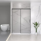 74" X 60" Tempered Glass Shower Door