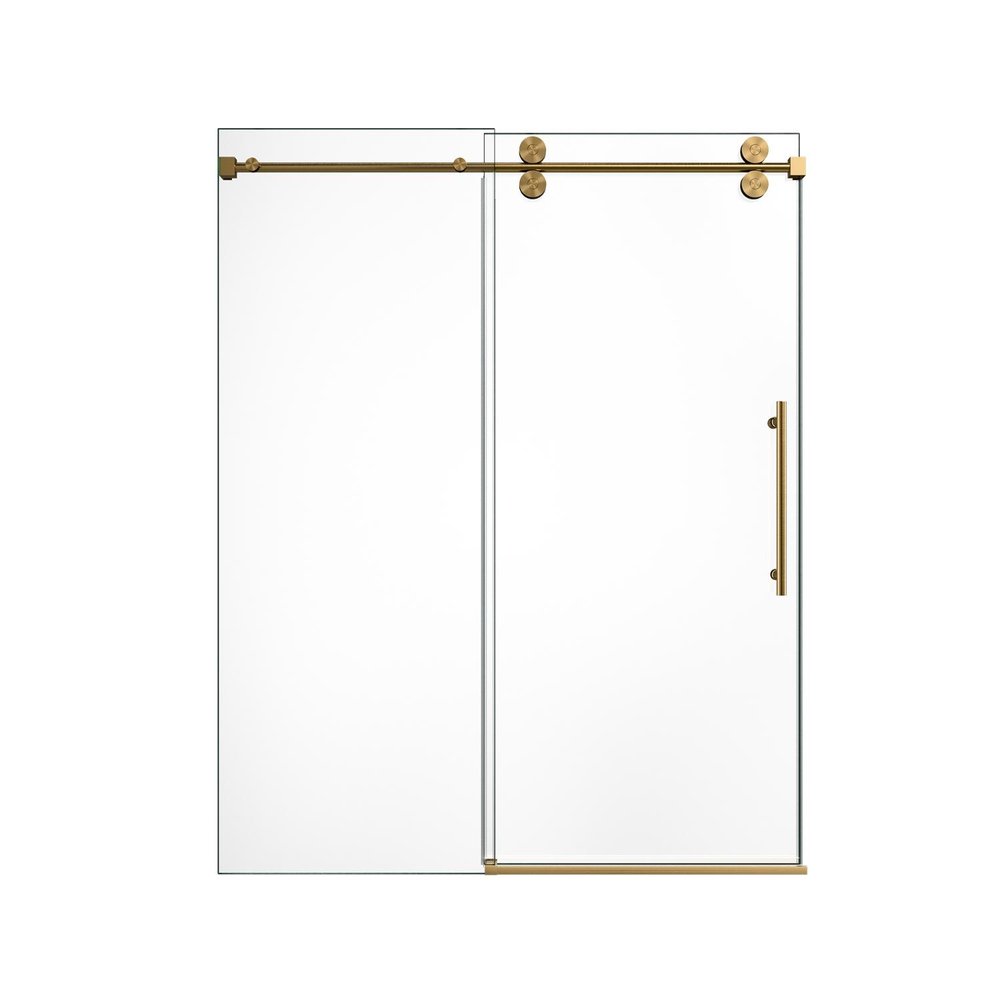 72" X 60" Tempered Glass Shower Door
