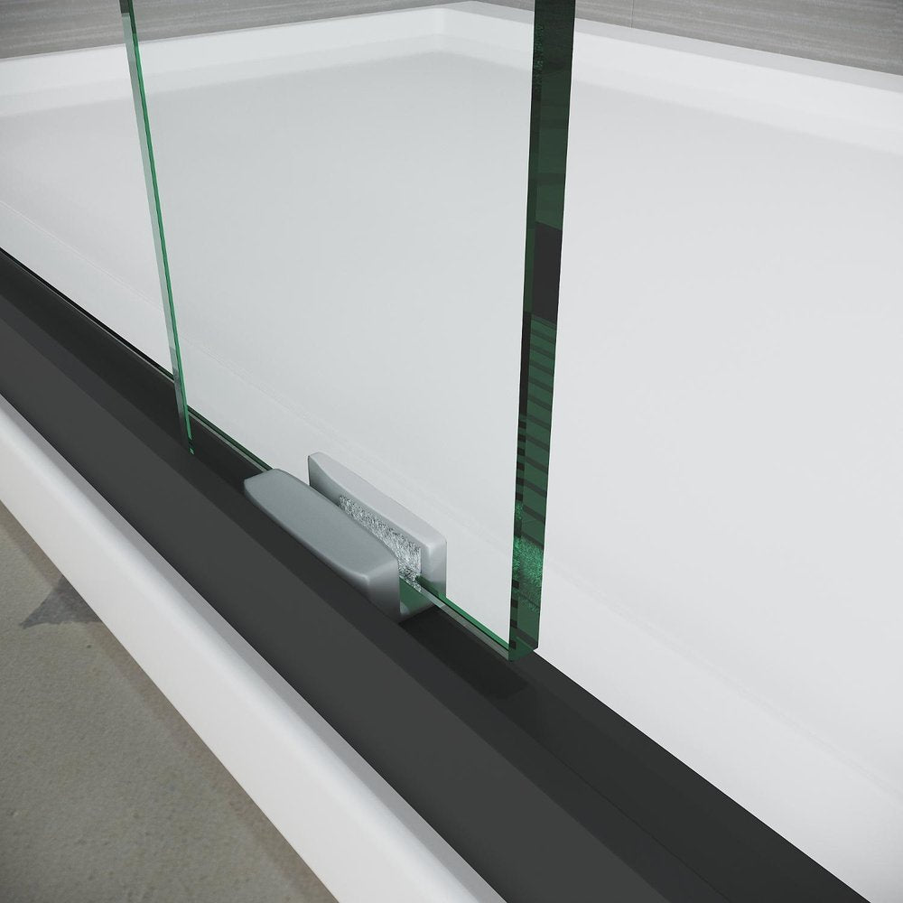72" X 54" Tempered Glass Shower Door