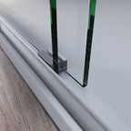 72" X 60" Tempered Glass Shower Door