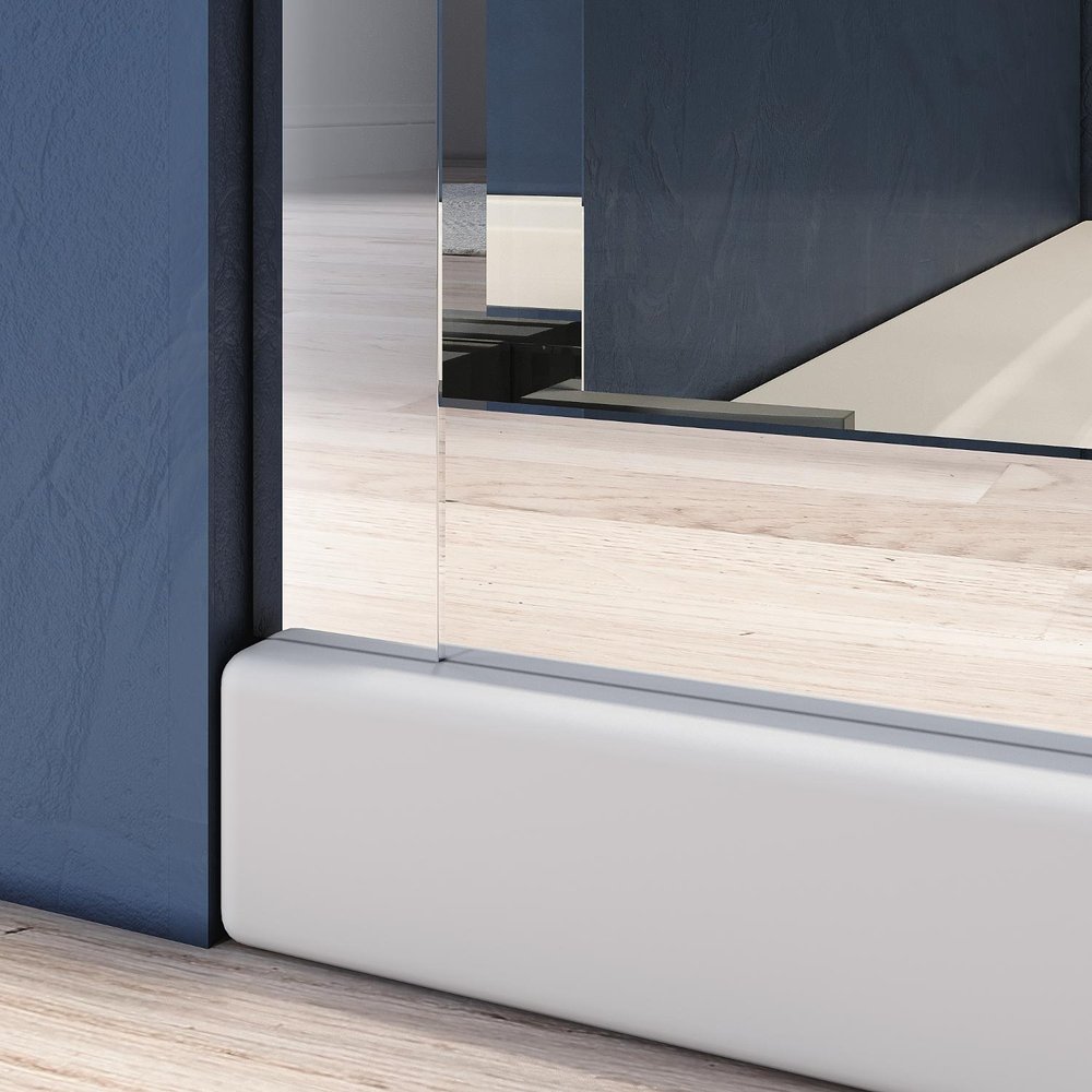 72" X 60" Tempered Glass Shower Door