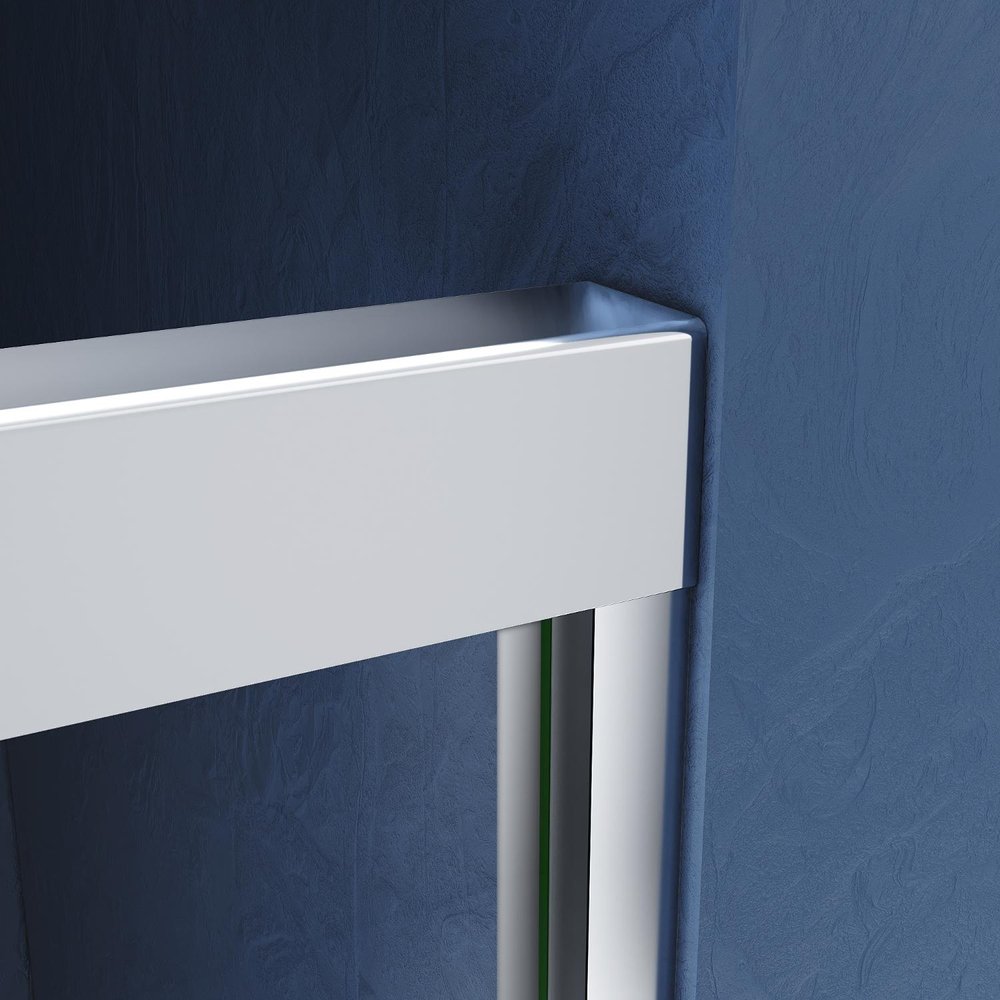 72" X 60" Tempered Glass Shower Door