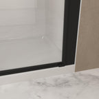 72" X 36" Aluminum and Tempered Glass Shower Door