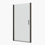 72" X 34" Aluminum And Tempered Glass Shower Door