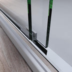 72" X 54" Tempered Glass Shower Door