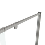 71" X 38" Tempered Glass Shower Door