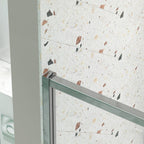 71" X 38" Tempered Glass Shower Door