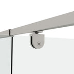 71" X 38" Tempered Glass Shower Door