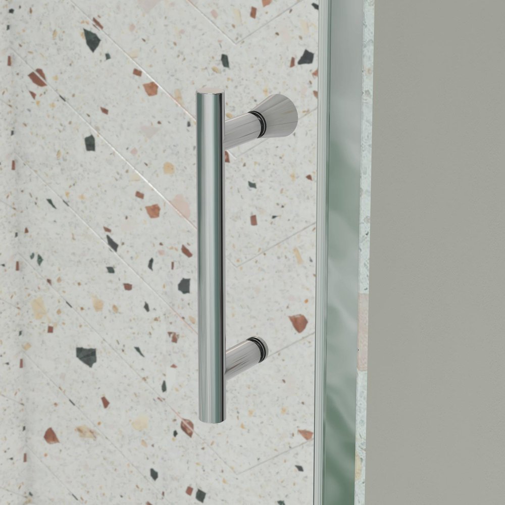 71" X 38" Tempered Glass Shower Door