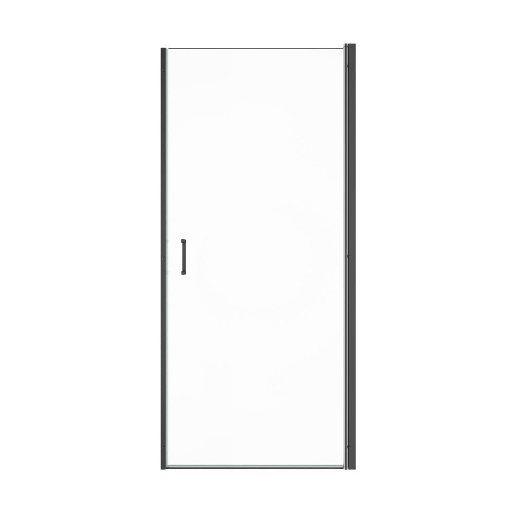72" X 24" Aluminum And Tempered Glass Shower Door