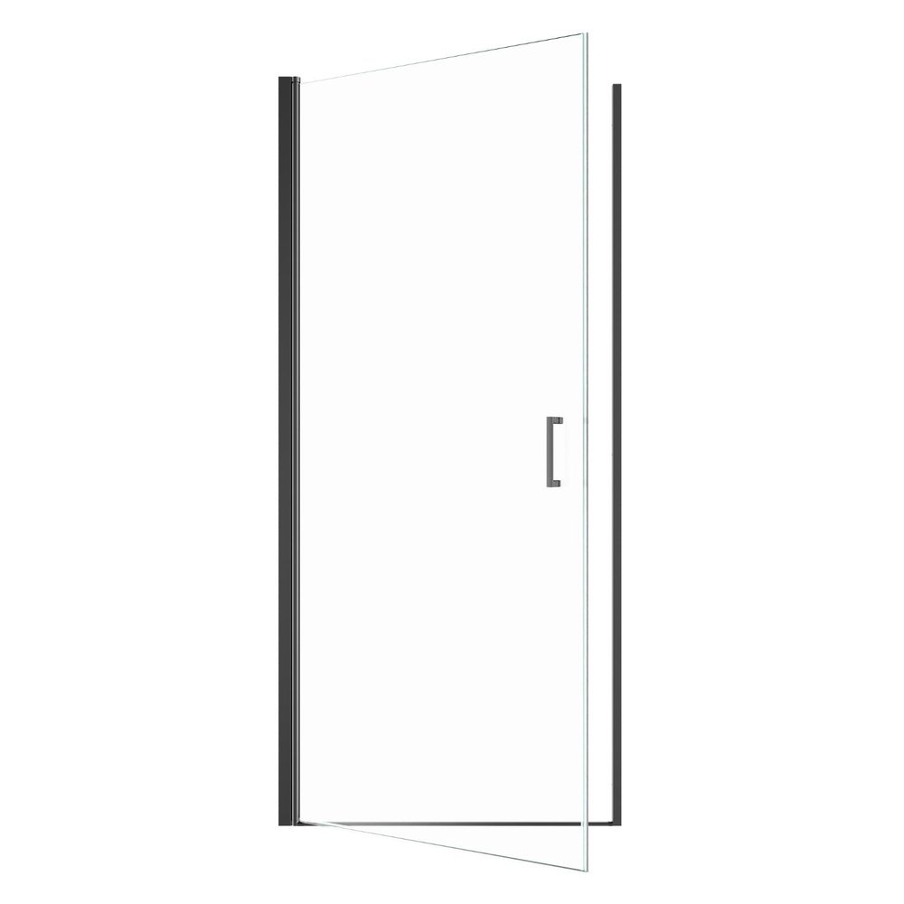 72" X 24" Aluminum And Tempered Glass Shower Door