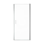 72" X 24" Aluminum And Tempered Glass Shower Door