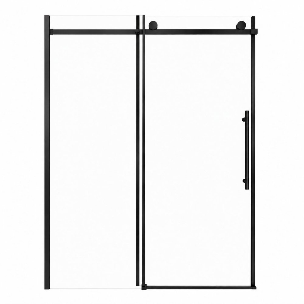 73" X 60" Tempered Glass Shower Door