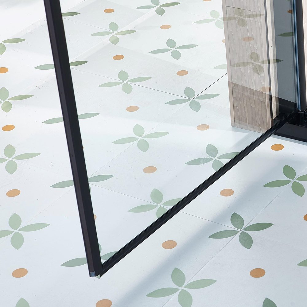 75" X 34" Tempered Glass Shower Door