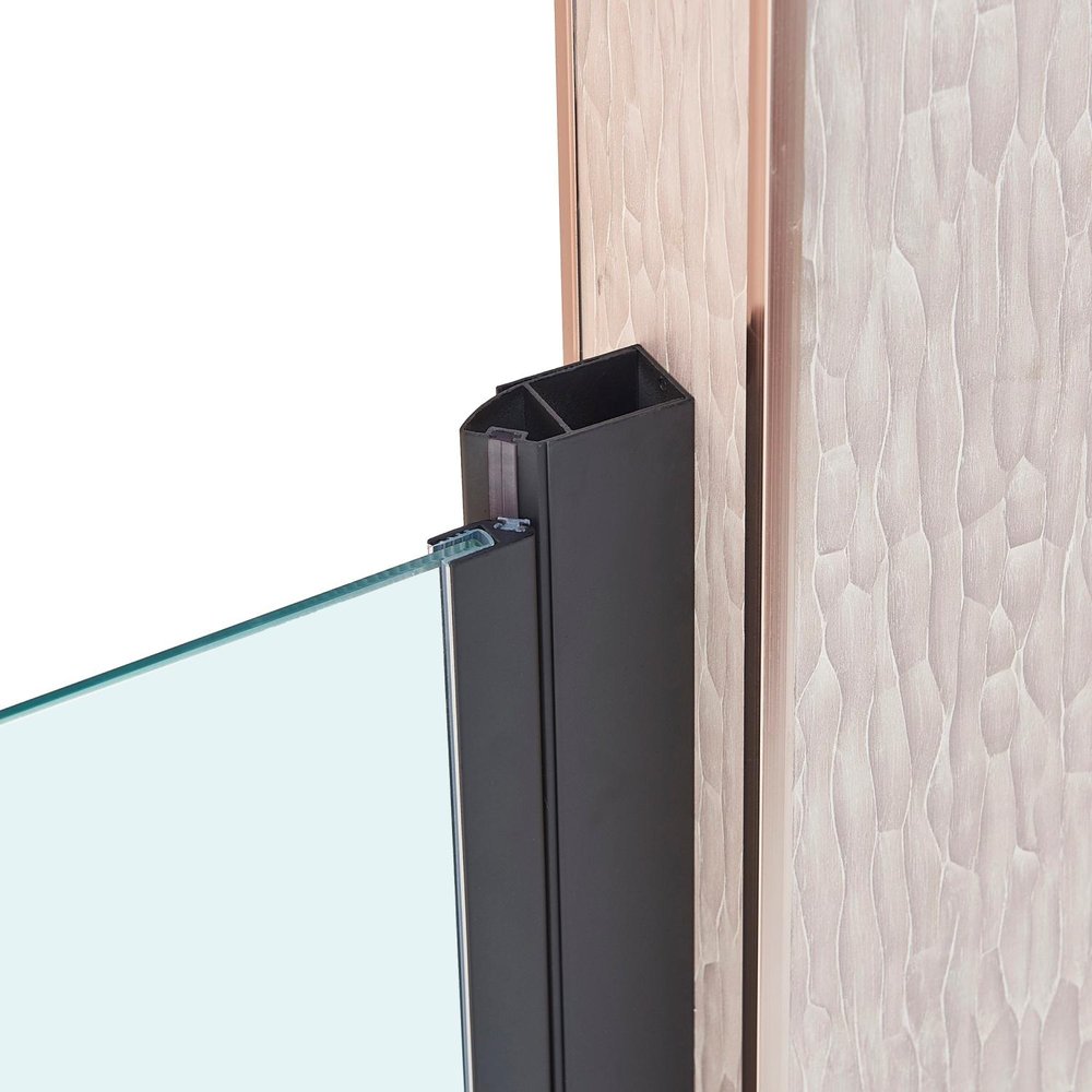 75" X 34" Tempered Glass Shower Door