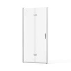 72" X 32" Aluminum And Tempered Glass Shower Door