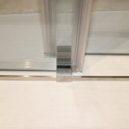 72" X 59" Tempered Glass Shower Door