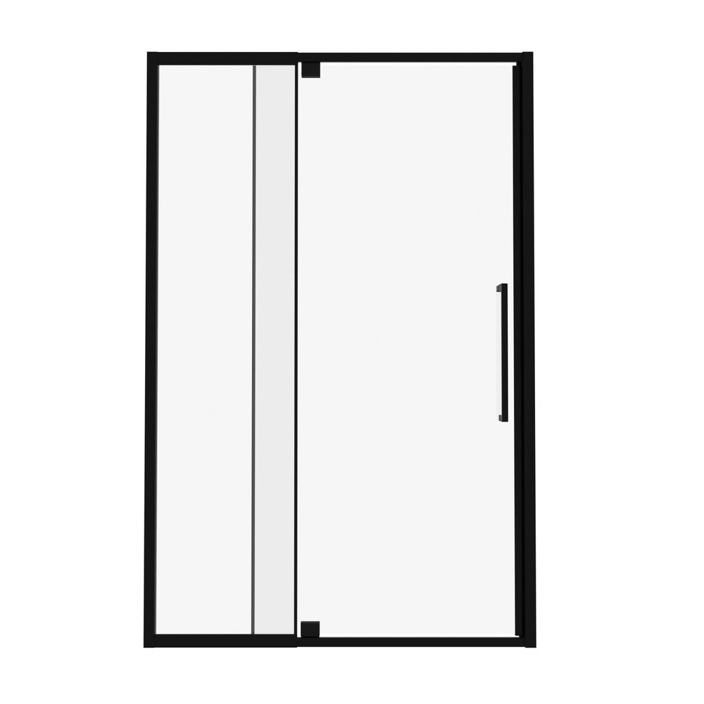 72" X 60" Aluminum And Tempered Glass Shower Door