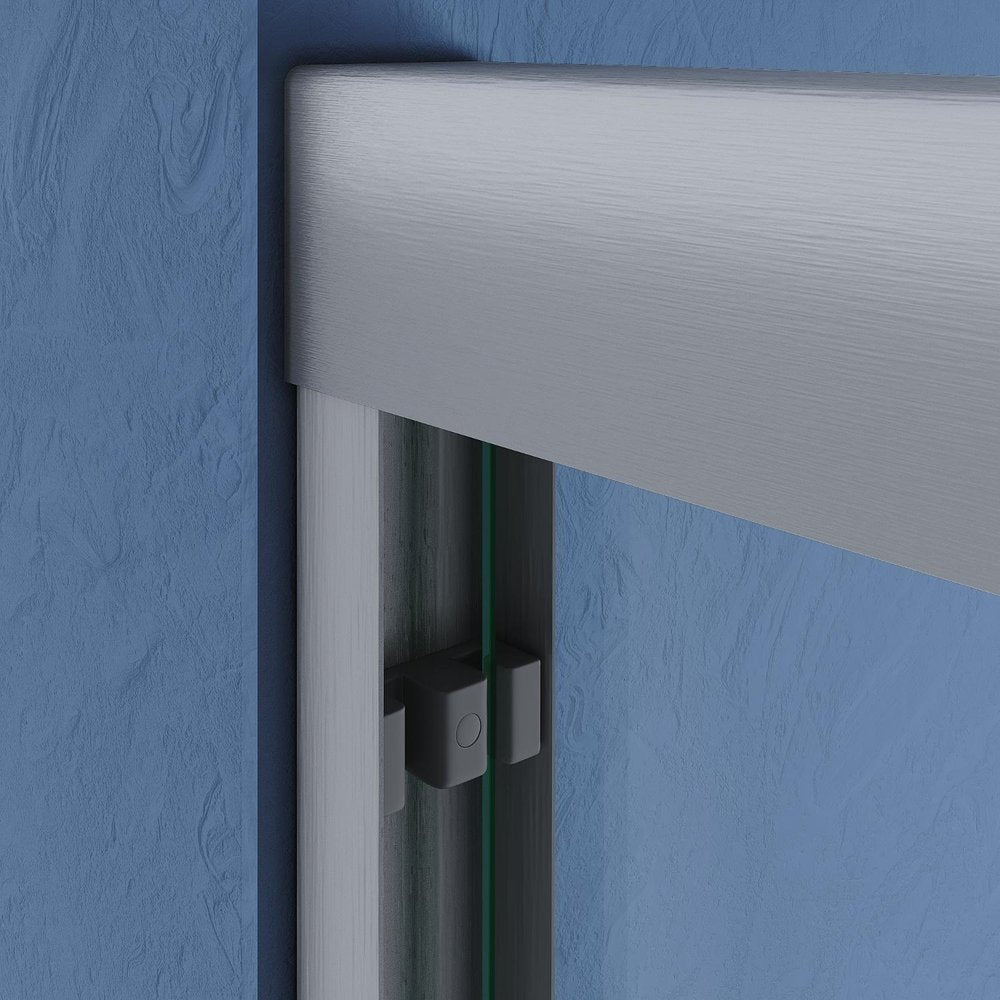 57" X 60" Tempered Glass Tub Door