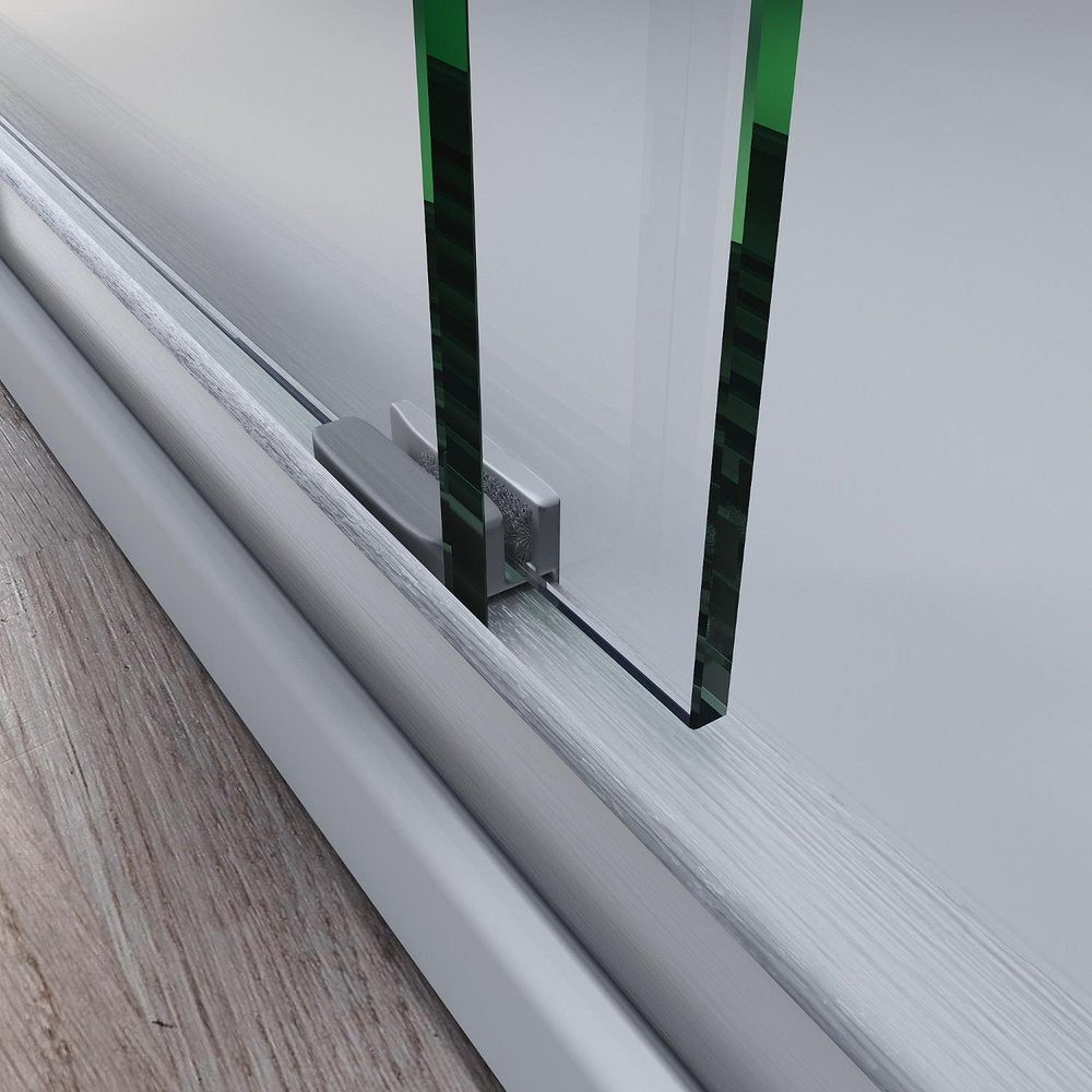 57" X 60" Tempered Glass Tub Door