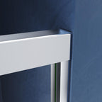 57" X 60" Tempered Glass Tub Door