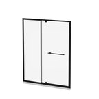 72" X 60" Aluminum And Tempered Glass Shower Door