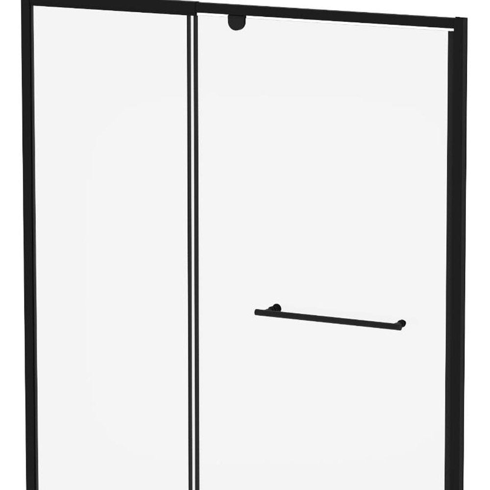 72" X 60" Aluminum And Tempered Glass Shower Door