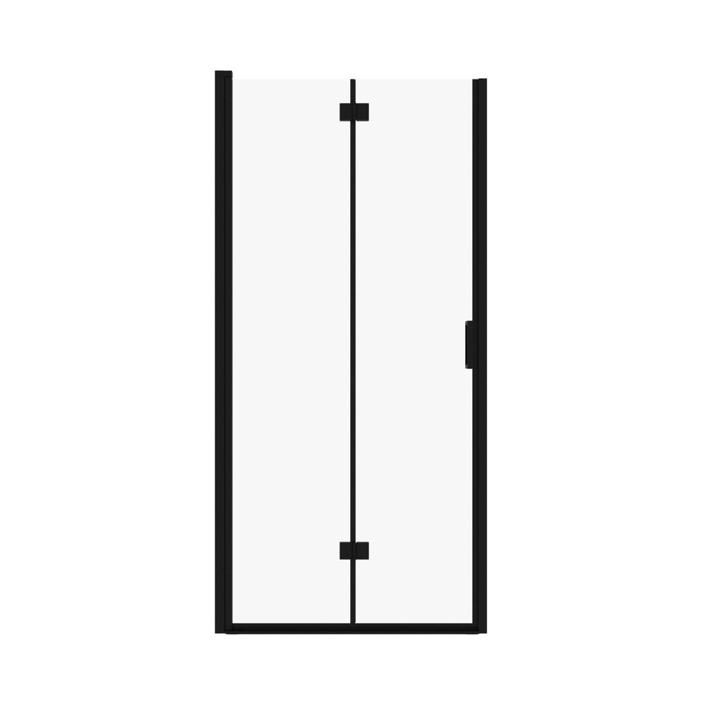 72" X 34" Aluminum And Tempered Glass Shower Door