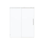 74" X 56" Tempered Glass Shower Door