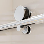 74" X 56" Tempered Glass Shower Door