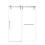 76" X 54" Tempered Glass Shower Door