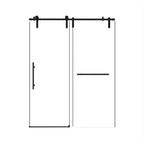 76" X 54" Tempered Glass Shower Door