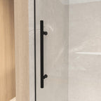 76" X 54" Tempered Glass Shower Door