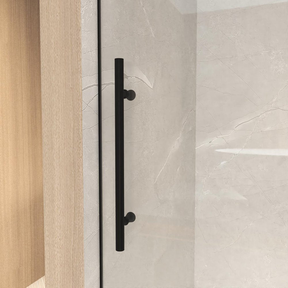 76" X 54" Tempered Glass Shower Door