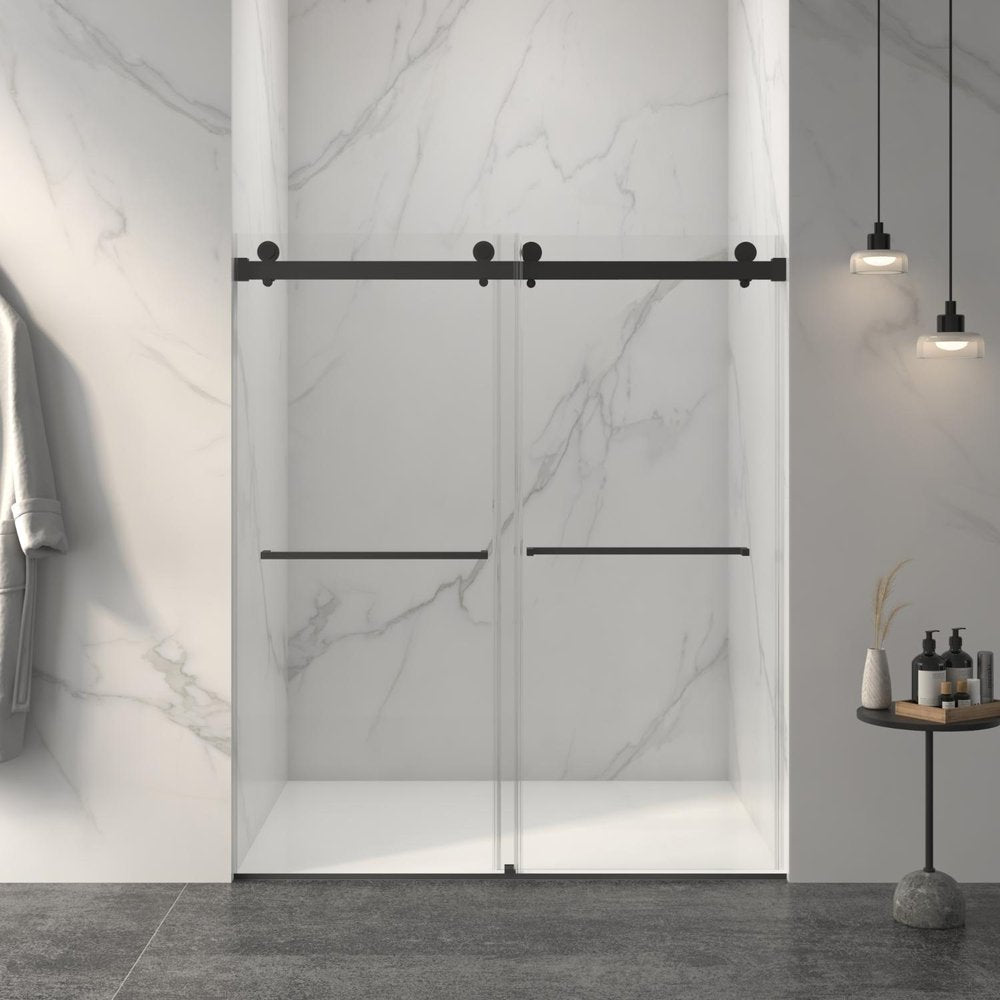 70" X 60" Tempered Glass Shower Door