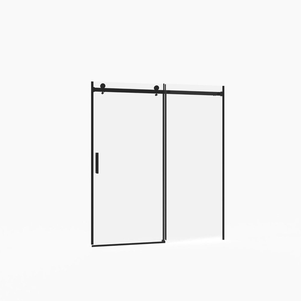 72" X 60" Tempered Glass Shower Door