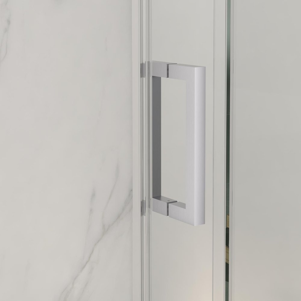 72" X 60" Tempered Glass Shower Door
