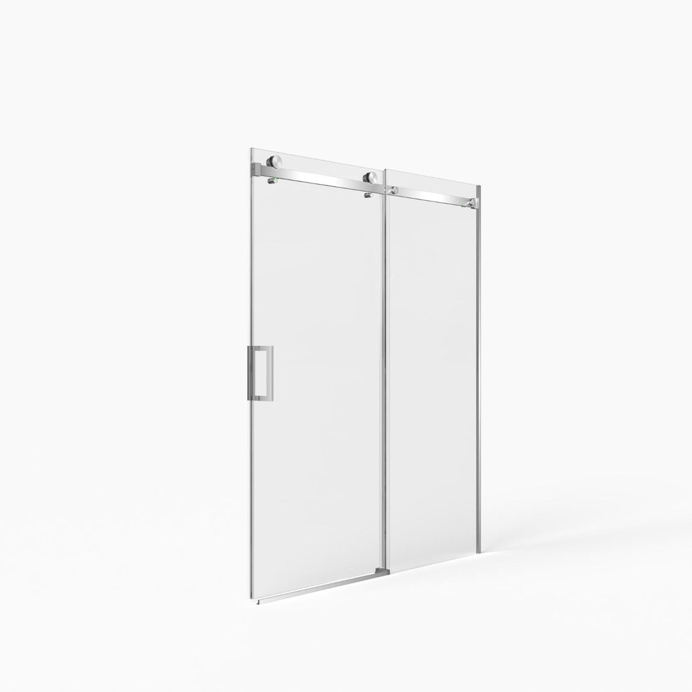 72" X 60" Tempered Glass Shower Door